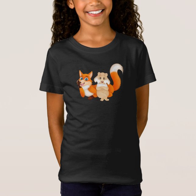 Adsible Rabbit and Fox Tee (Framsida)