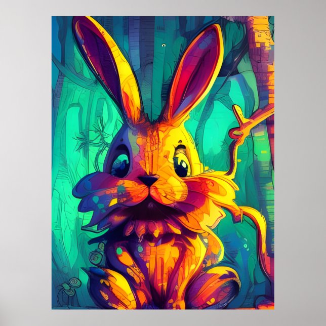 Adsible Rabbit Poster (Framsidan)