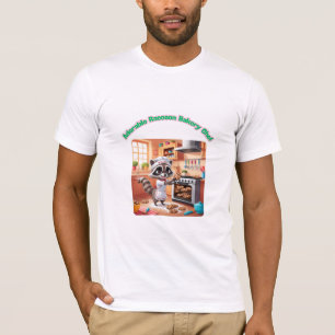 Adsible Raccoon Bakery Chef T-Shirt
