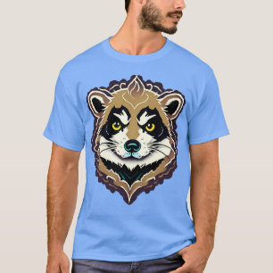 Adsible Raccoon Tecknad Cameo 6 T Shirt