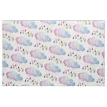 Adsible Rainbow Clouds & Guld Flicka Shower