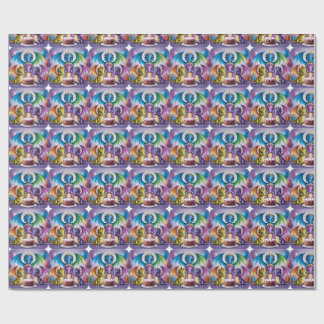 Adsible Rainbow Dragons Presentpapper