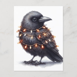 Adsible Raven jul Vykort