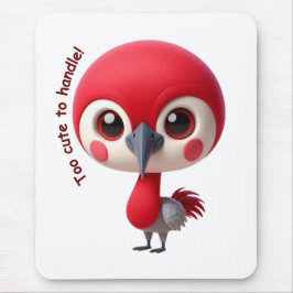 Adsible Red Bird Character Musmatta