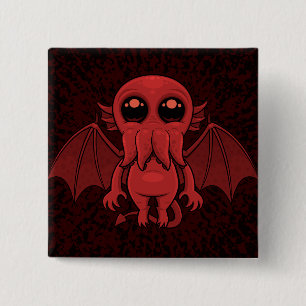 Adsible Red Cthulhu Sea Monster Knapp