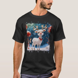 Adsible Reindeer T Shirt