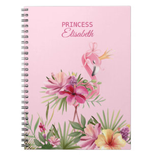 Adsible Rosa Flamingo Anteckningsbok