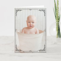 Adsible Rustic Baby Gratulerar