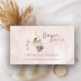 Adsible Rustic Boho Baby Shower Elephant Tilläggskort