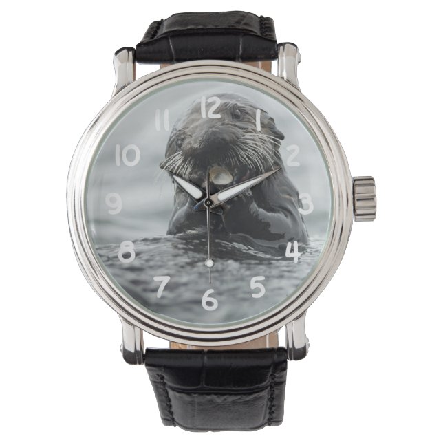 Adsible Sea Otter Armbandsur (Framsida)