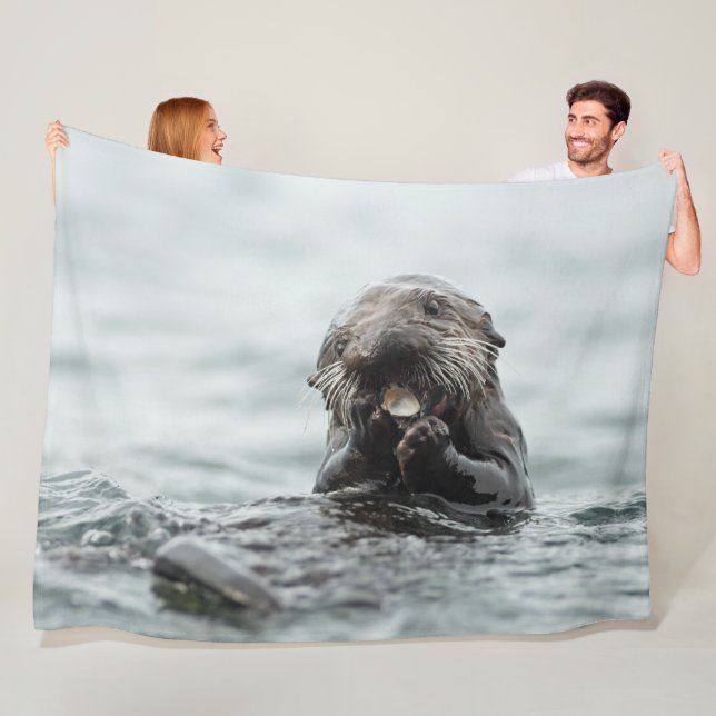 Adsible Sea Otter Fleecefilt (På plats)