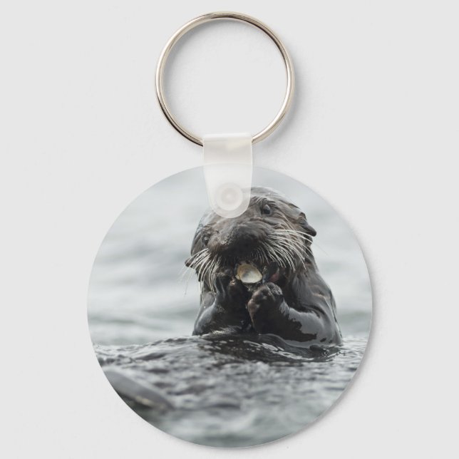 Adsible Sea Otter Nyckelring (Framsida)