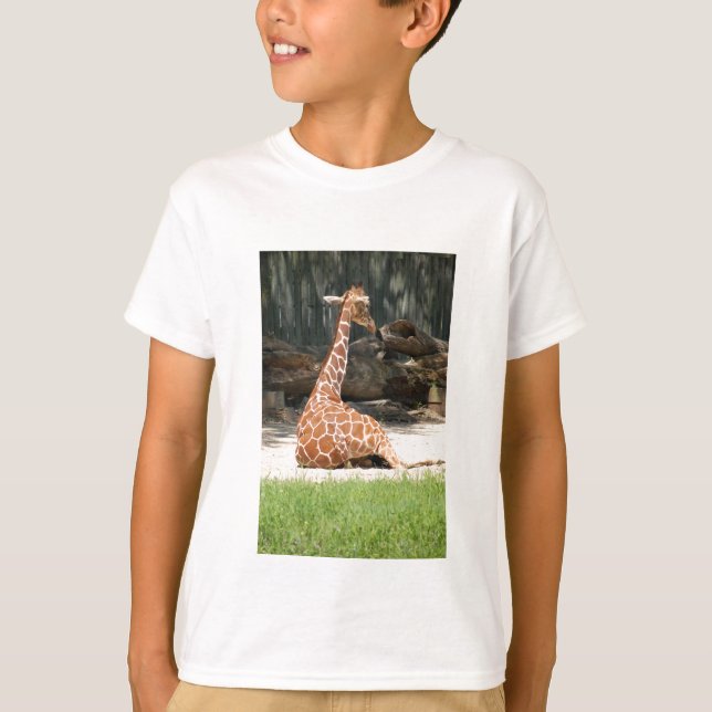 Adsible Sitta Giraffe Tee Shirt (Framsida)
