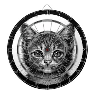 Adsible Sketch of Young Cat Darttavla