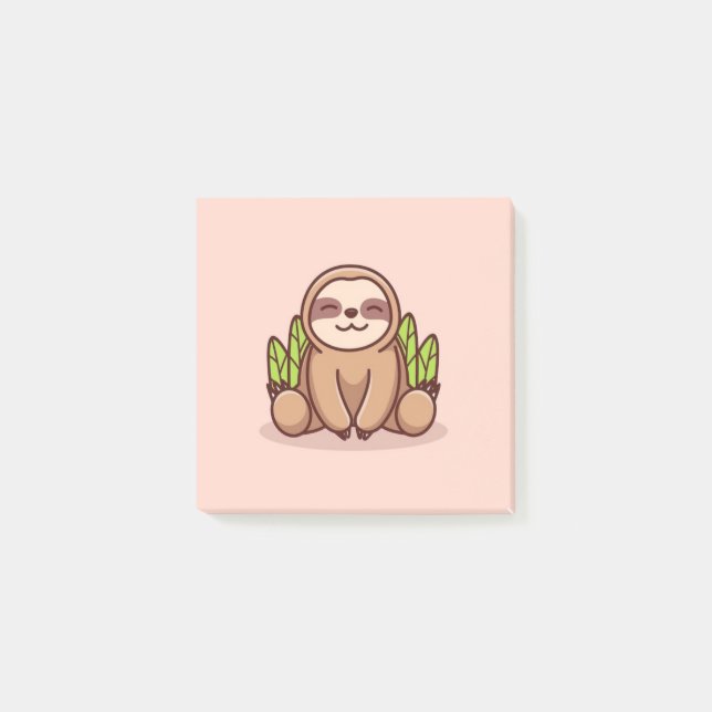 Adsible Sloth Post-it Block (Framsida)