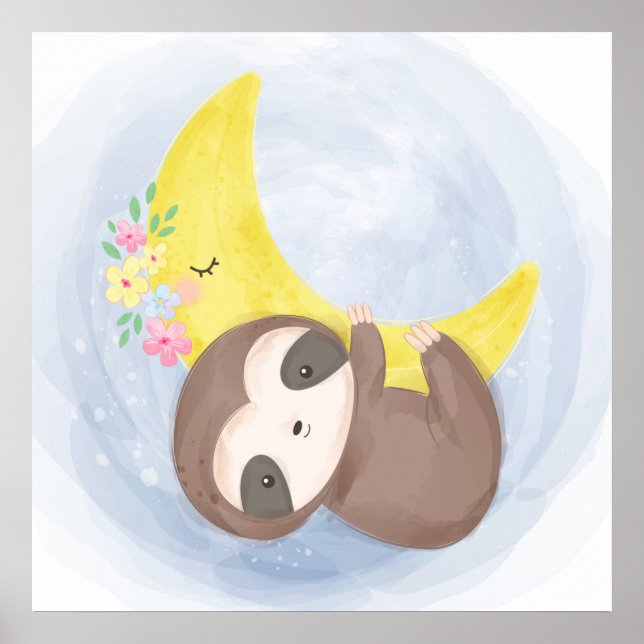 Adsible Sloth Poster (Framsidan)