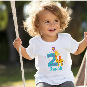 Adsible Småbarn Birthday #2 Girls T-Shirt