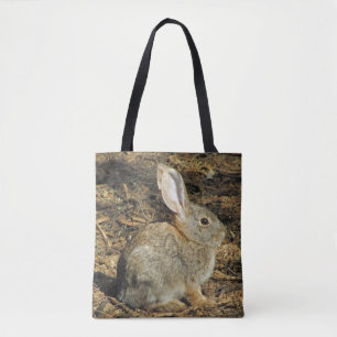 Adsible Small Brown Desert Bunny-foto Tygkasse