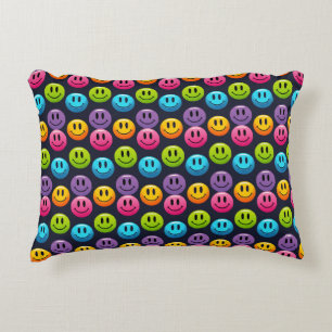 "Adsible Smile Emoji Mönster Collection" Prydnadskudde