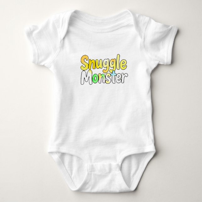 Adsible "Snuggle Monster" T Shirt (Framsida)