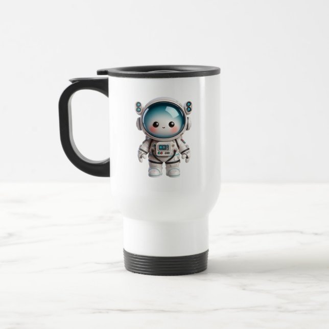 Adsible Space Friend in Futuristiska Gear Resemugg (Vänster)