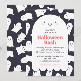Adsible Spöken Halloween Bash Personlig Inbjudningar