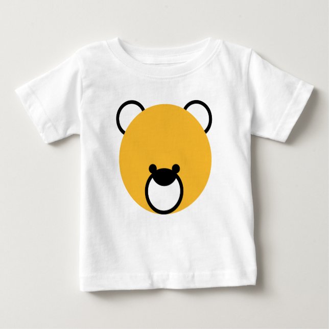 "Adsible Taddy Bear Baby T-Shirt (Framsida)