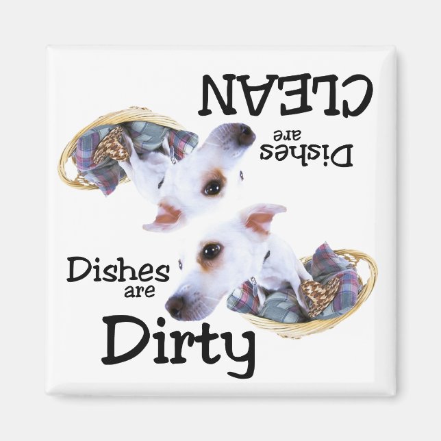 Adsible Terrier Dishwasher Magnet (Framsidan)