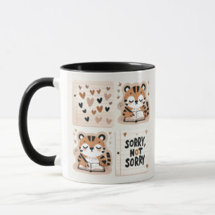 Adsible Tigers Journaling - "Förlåt, tyvärr, inte Mugg