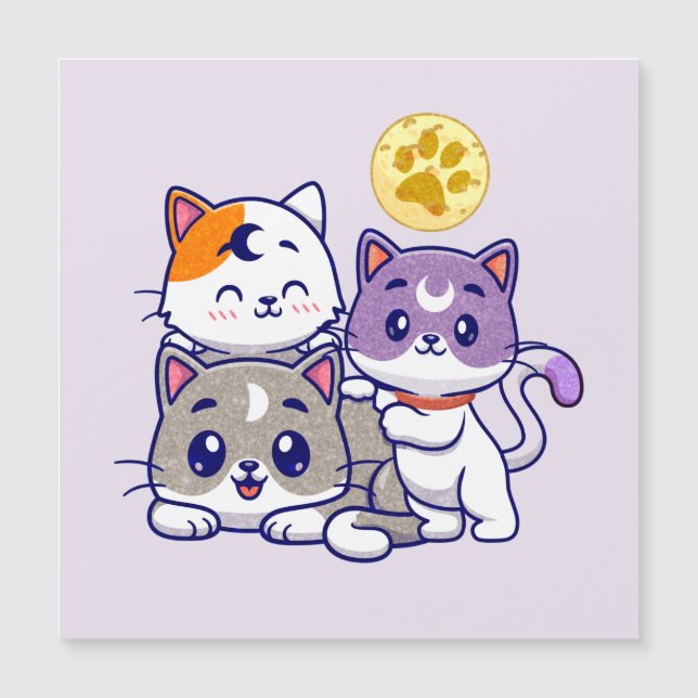 Adsible Trio - tre Cute Cats (Framsida)