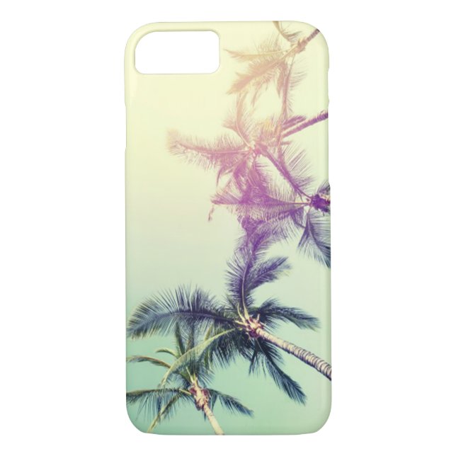 Adsible Tropical Beach, Handflatan Case-Mate iPhone Skal (Baksida)