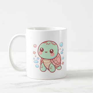 Adsible Turtle with Ocean Vibes Kaffemugg