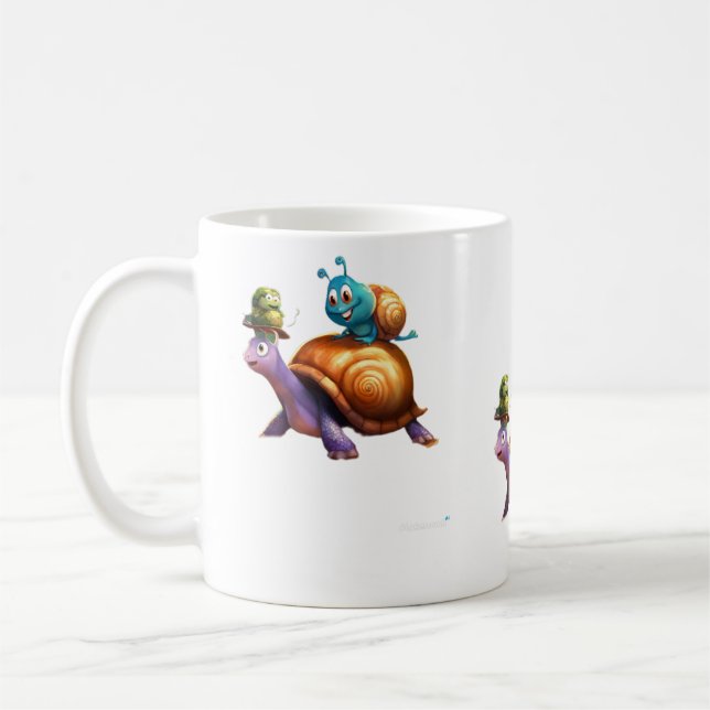 Adsible Turtletot" Kaffemugg (Vänster)