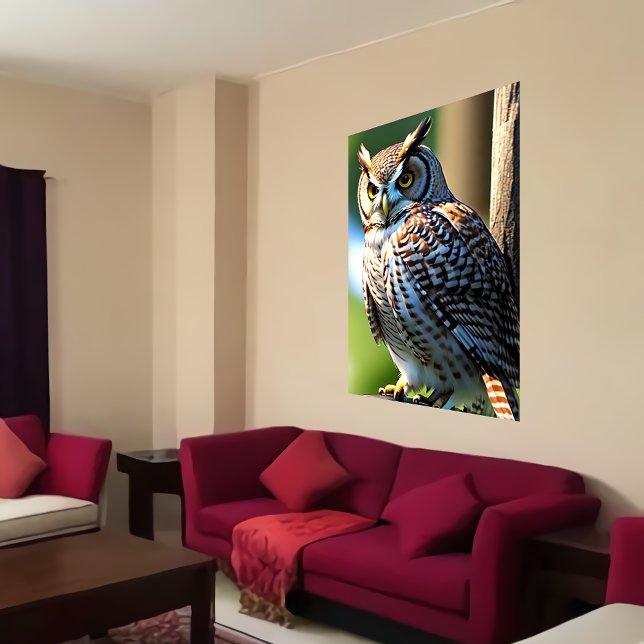 Adsible uggla | AI Art Poster (Skapare uppladdad)