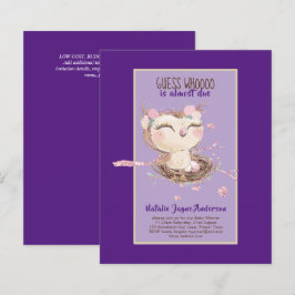 Adsible UGGLA Baby Shower Girls eller Boys Call