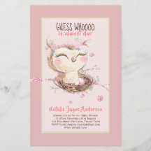 Adsible UGGLA Baby Shower Girls eller Boys Call