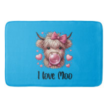 Adsible Valentine Highland Cow