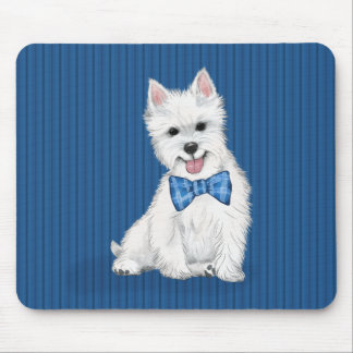 Adsible Väster Highland White Terrier Mouse Pad Musmatta