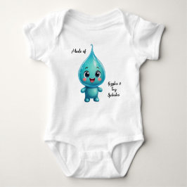 Adsible Vatten Droplet Tecknade figurer - Cute T Shirt