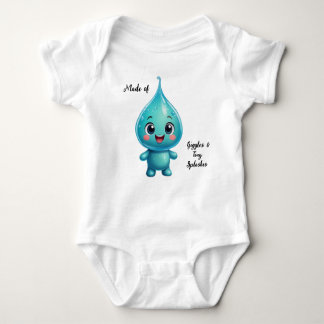 Adsible Vatten Droplet Tecknade figurer - Cute T Shirt