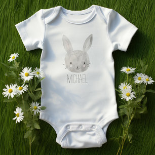 Adsible Watercolor Bunny Tee