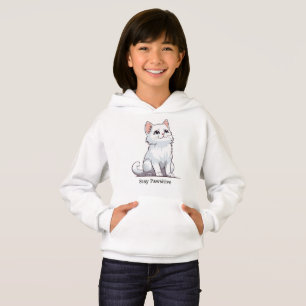Adsible White Kitten T Shirt