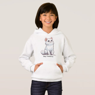 Adsible White Kitten T Shirt