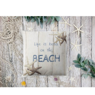 Adsible Wood Struktur,Starfish Kudde