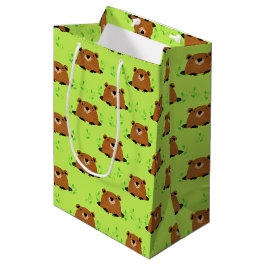 Adsible Woodland Groundhog Mönster