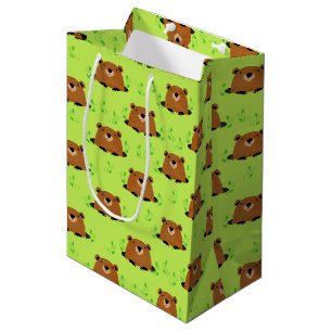 Adsible Woodland Groundhog Mönster