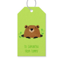 Adsible Woodland Groundhog Mönster