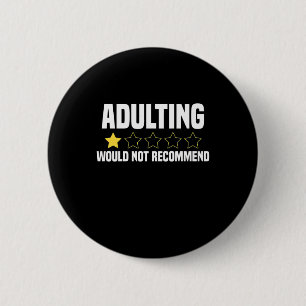 Adulerande överskattad knapp