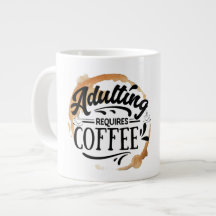 ADULERING KRÄVER KAFFE - KAFFE KÄRLEK