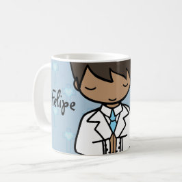 Adult First Heliga Communion boyblå namn Kaffemugg